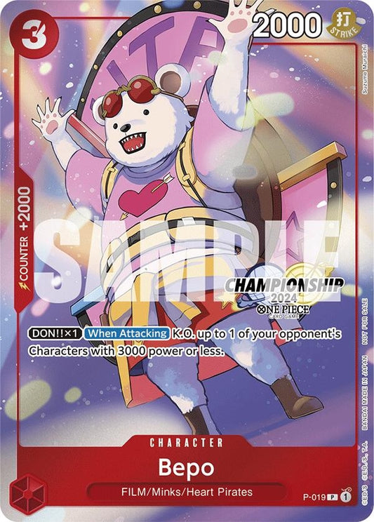 Image for Bepo (CS 2024 Celebration Pack) - One Piece Card Game