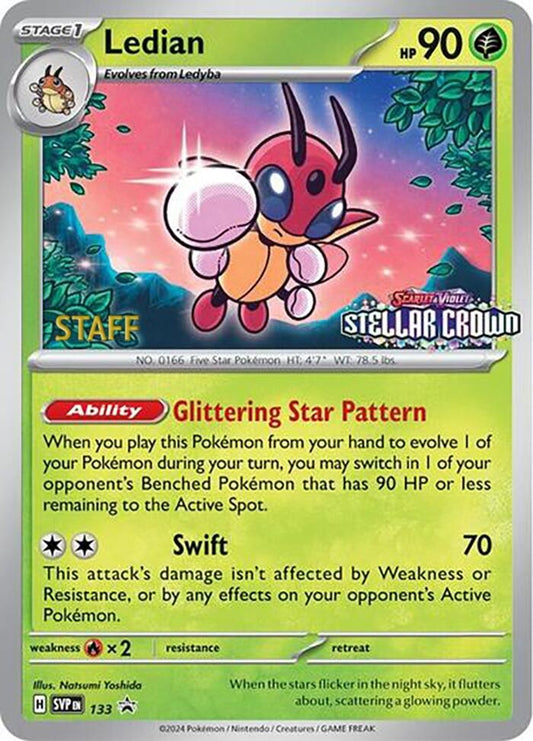Image for Ledian - 133 (Prerelease) [Staff] - Pokemon