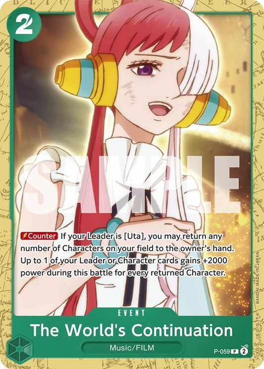 Image for The World's Continuation - One Piece Card Game