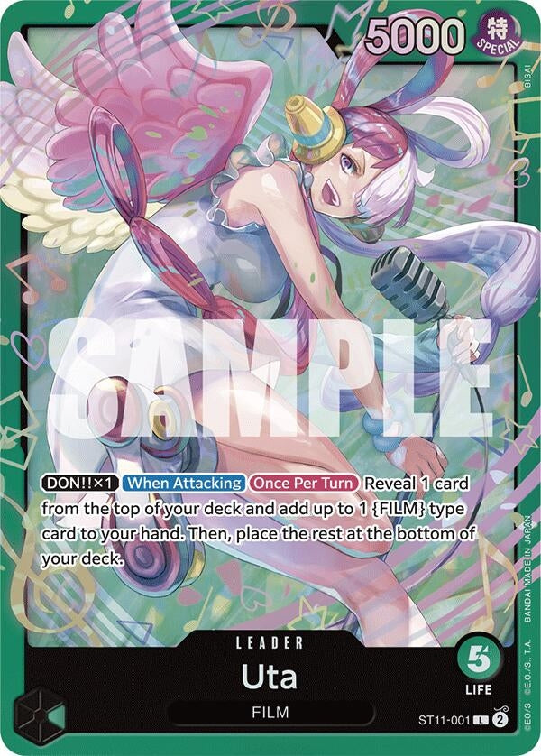 Image for Uta (ST11-001) - One Piece Card Game