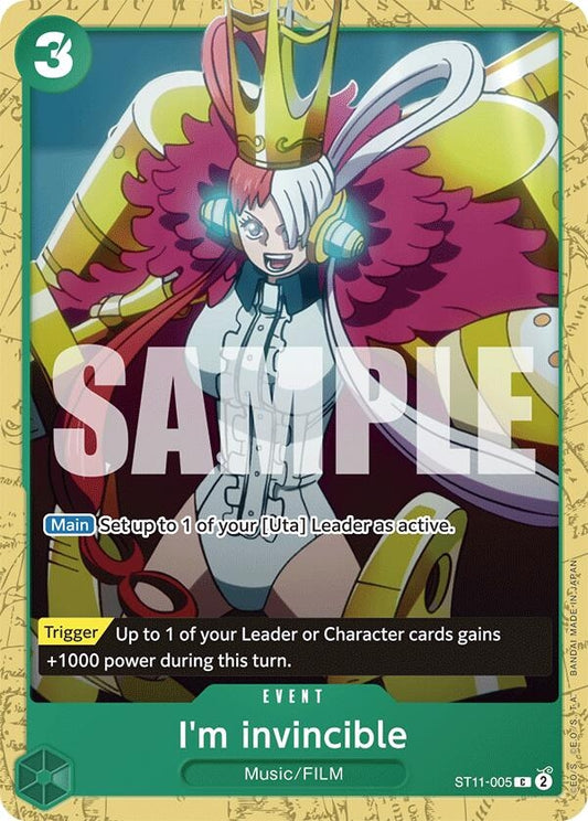 Image for I'm invincible - One Piece Card Game
