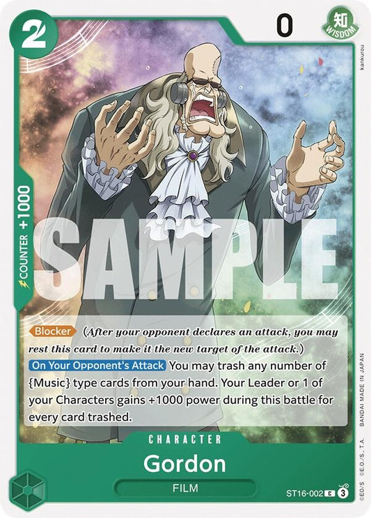 Image for Gordon - One Piece Card Game
