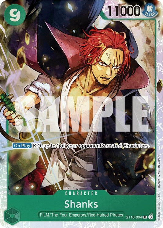Image for Shanks - One Piece Card Game