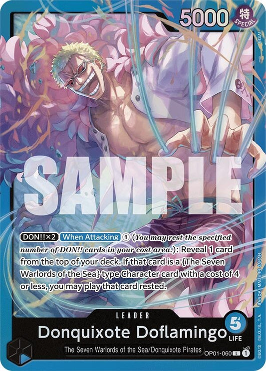 Image for Donquixote Doflamingo (OP01-060) - One Piece Card Game
