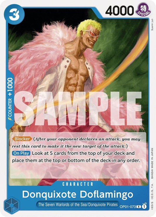 Image for Donquixote Doflamingo (OP01-073) - One Piece Card Game