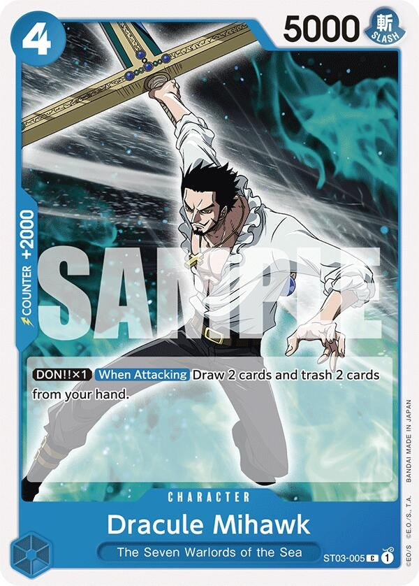 Image for Dracule Mihawk - One Piece Card Game