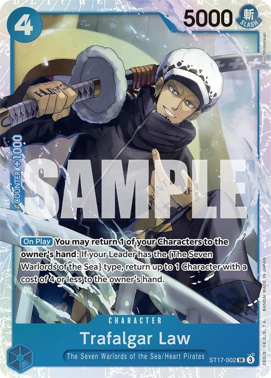 Image for Trafalgar Law (ST17-002) - One Piece Card Game
