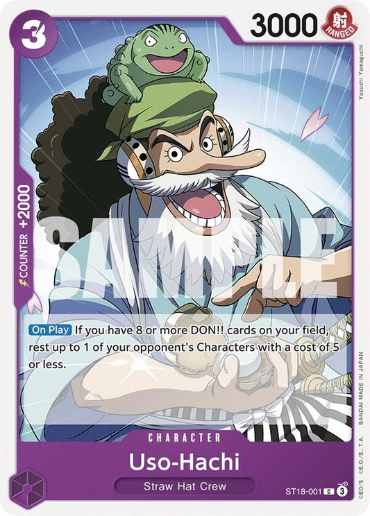 Image for Uso-Hachi (ST18-001) - One Piece Card Game