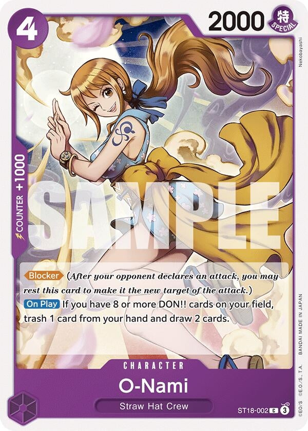 Image for O-Nami - One Piece Card Game