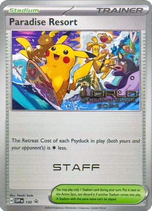 Image for Paradise Resort - 150 (World Championships 2024) [Staff] - Pokemon