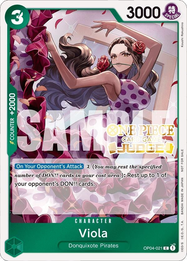 Image for Viola (Judge Pack Vol. 4) - One Piece Card Game