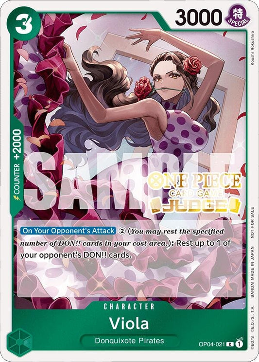 Image for Viola (Judge Pack Vol. 4) - One Piece Card Game