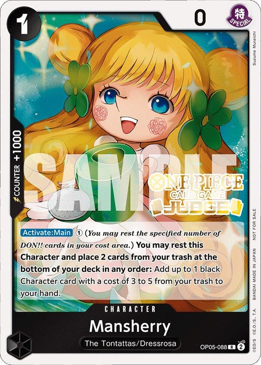 Image for Mansherry (Judge Pack Vol. 4) - One Piece Card Game
