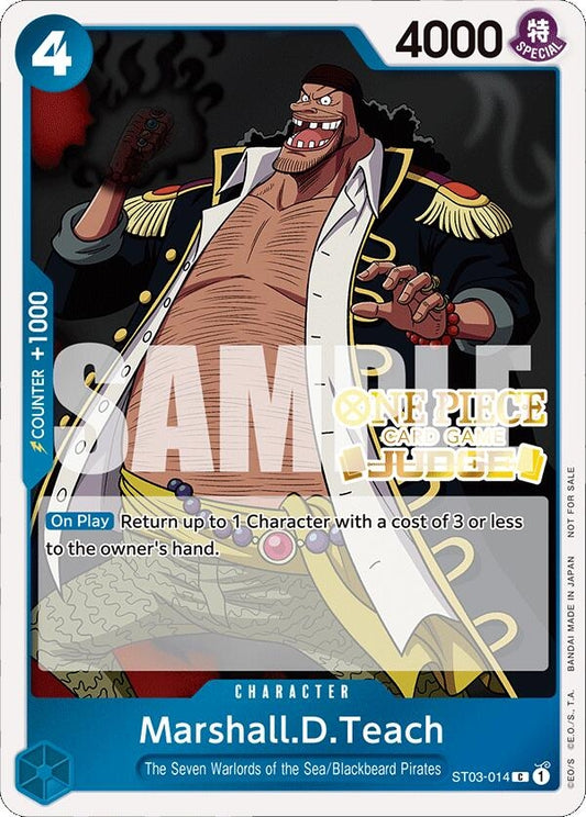 Image for Marshall.D.Teach (Judge Pack Vol. 4) - One Piece Card Game