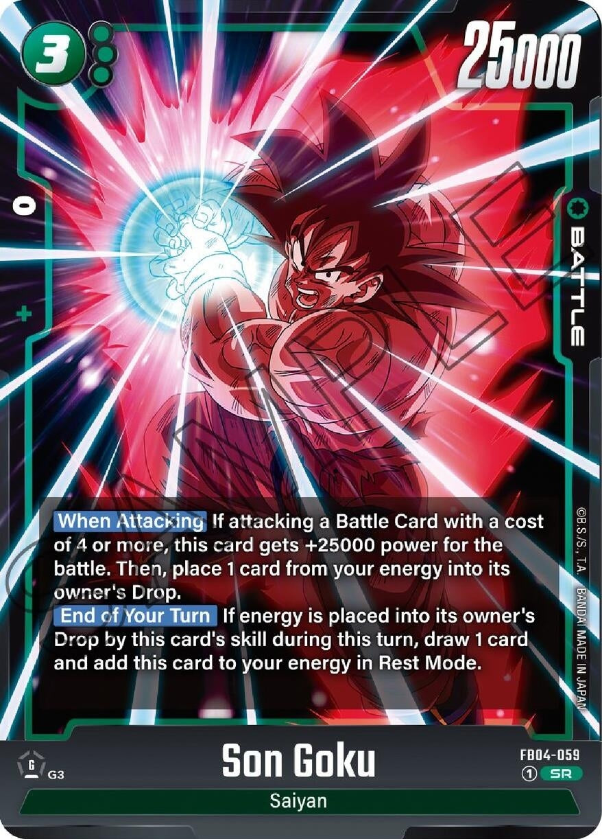 Image for Son Goku - FB04-059 - Dragon Ball Super: Fusion World