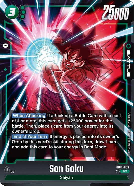 Image for Son Goku - FB04-059 - Dragon Ball Super: Fusion World