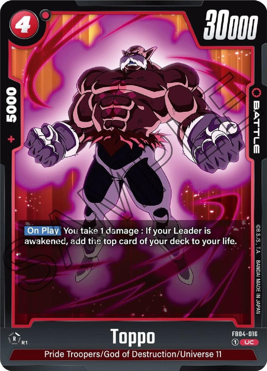 Image for Toppo - Dragon Ball Super: Fusion World