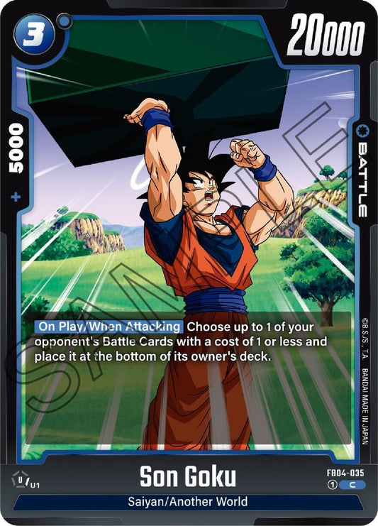 Image for Son Goku - FB04-035 - Dragon Ball Super: Fusion World