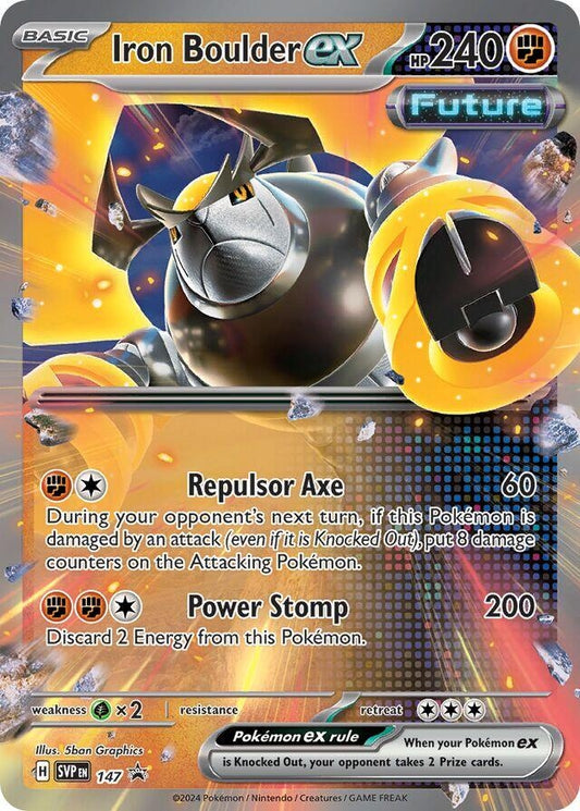 Image for Iron Boulder ex - 147 - Pokemon