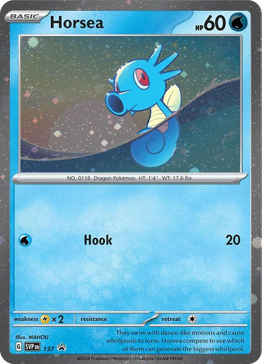Image for Horsea - 137 (Cosmo Holo) - Pokemon