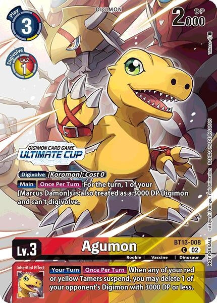 Image for Agumon (Ultimate Cup 2024) - Digimon Card Game