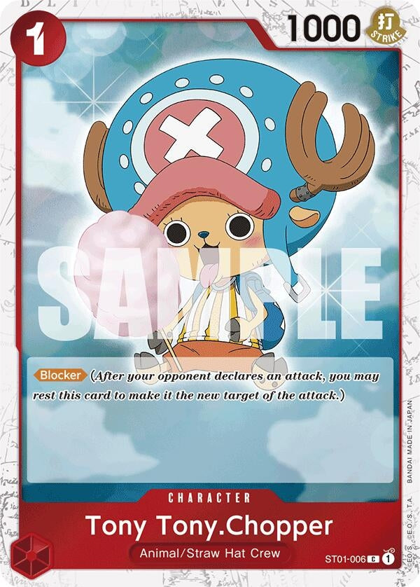 Image for Tony Tony.Chopper (ST01-006) (Jolly Roger Foil) - One Piece Card Game