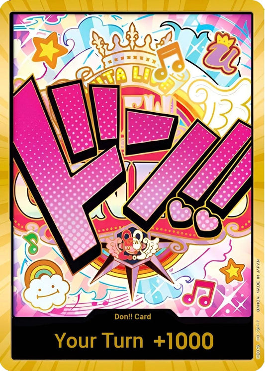 Image for DON!! Card (Uta) (Gold) - One Piece Card Game