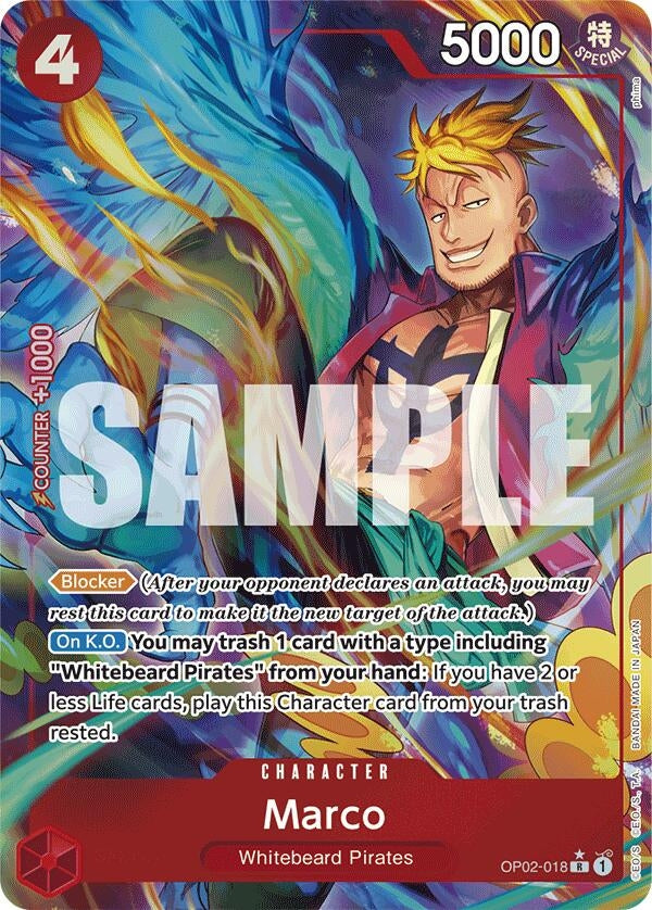 Image for Marco (Alternate Art) - One Piece Card Game