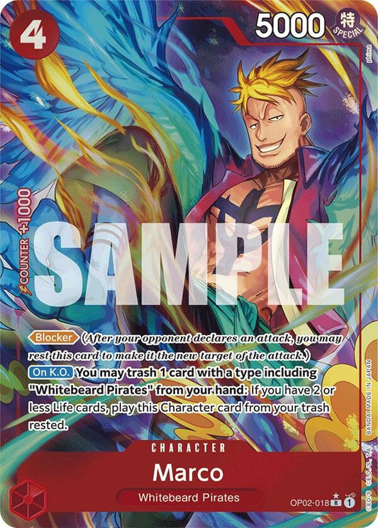 Image for Marco (Alternate Art) - One Piece Card Game