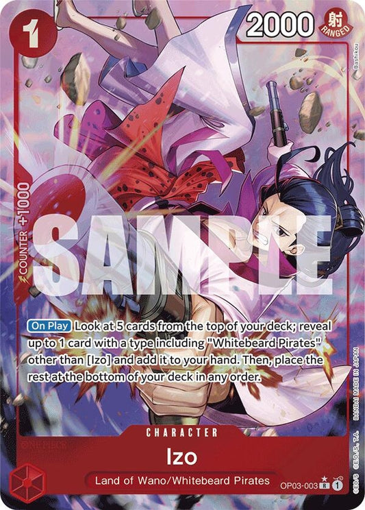 Image for Izo (OP03-003) (Alternate Art) - One Piece Card Game