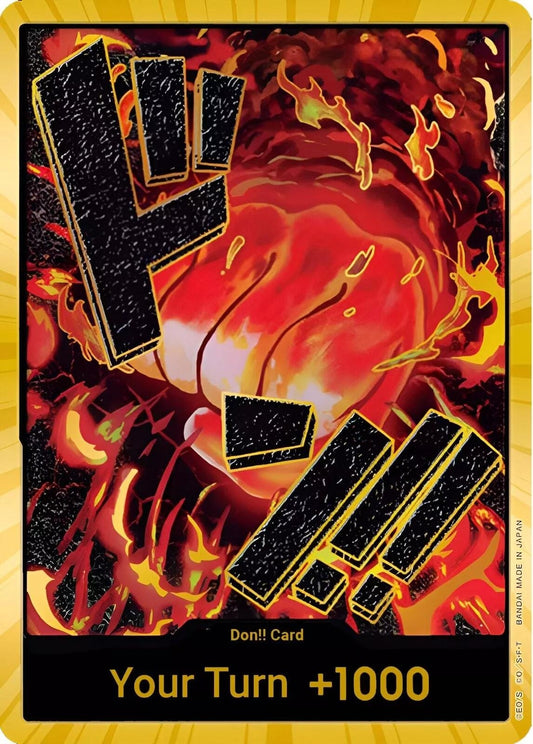 Image for DON!! Card (Sakazuki) (Gold) - One Piece Card Game