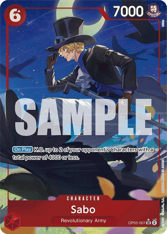 Image for Sabo (OP05-007) (Alternate Art) - One Piece Card Game