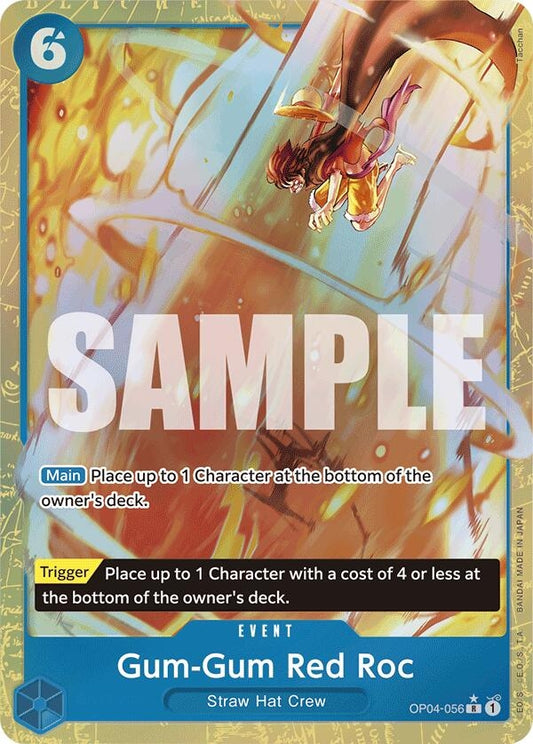 Image for Gum-Gum Red Roc (Alternate Art) - One Piece Card Game