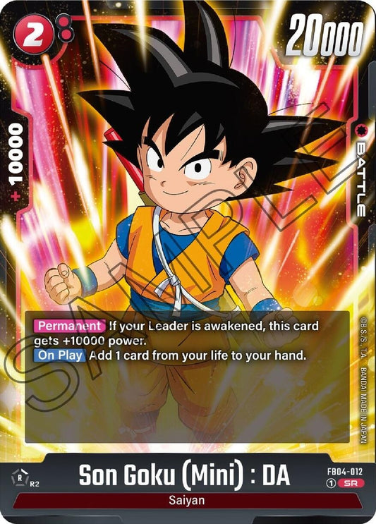 Image for Son Goku (Mini) : DA - Dragon Ball Super: Fusion World