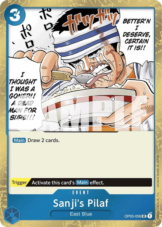 Image for Sanji's Pilaf (Jolly Roger Foil) - One Piece Card Game