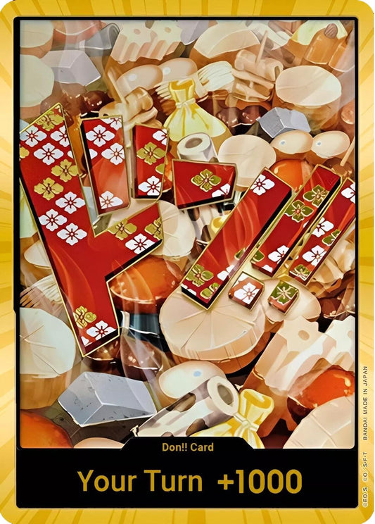 Image for DON!! Card (Oden) (Gold) - One Piece Card Game