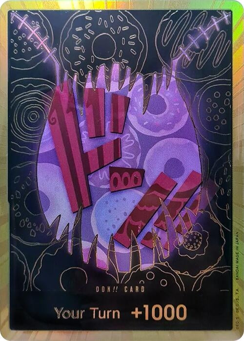 Image for DON!! Card (Katakuri) (Gold) - One Piece Card Game