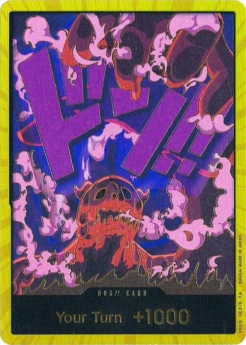 Image for DON!! Card (Magellan) (Gold) - One Piece Card Game