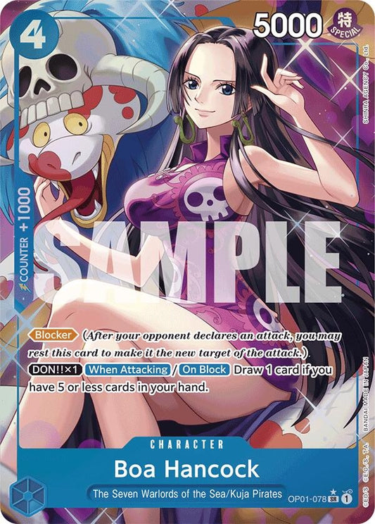 Image for Boa Hancock (OP01-078) (Alternate Art) - One Piece Card Game