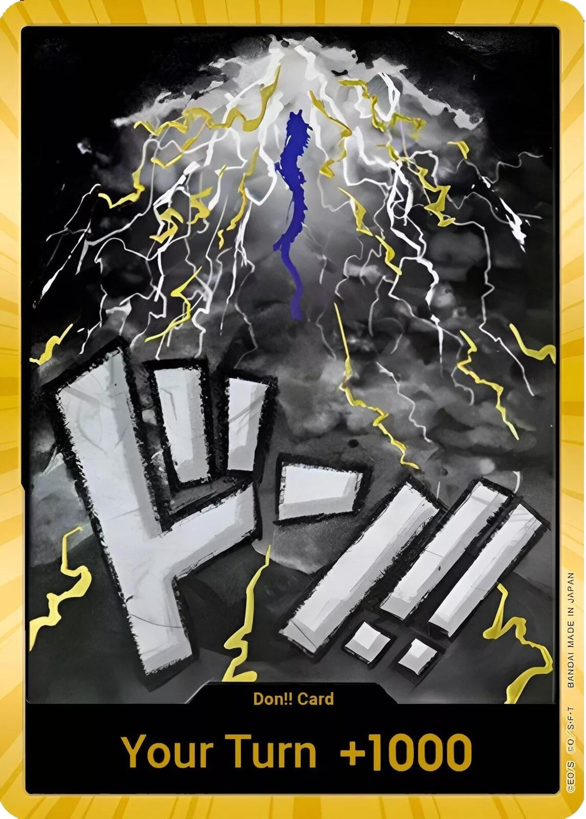 Image for DON!! Card (Kaido) (Gold) - One Piece Card Game
