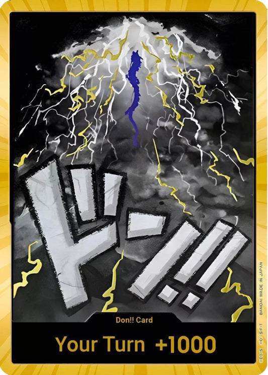 Image for DON!! Card (Kaido) (Gold) - One Piece Card Game