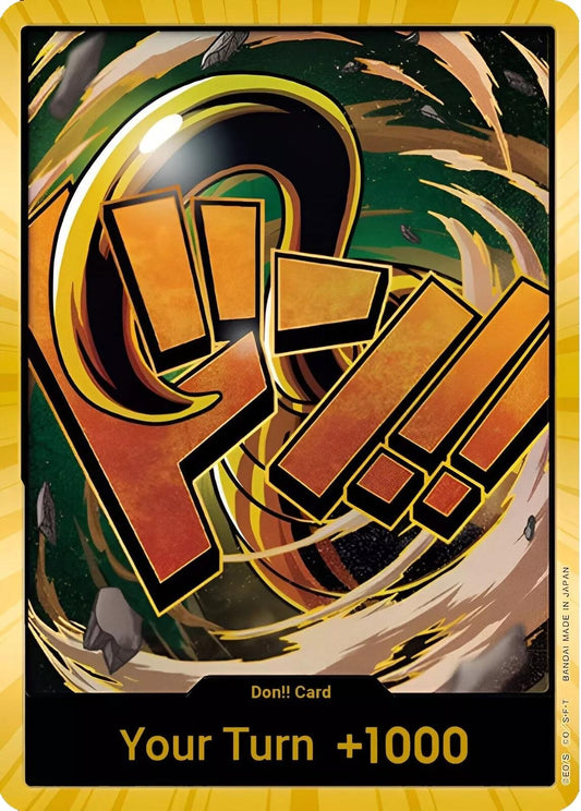 Image for DON!! Card (Crocodile) (Gold) - One Piece Card Game
