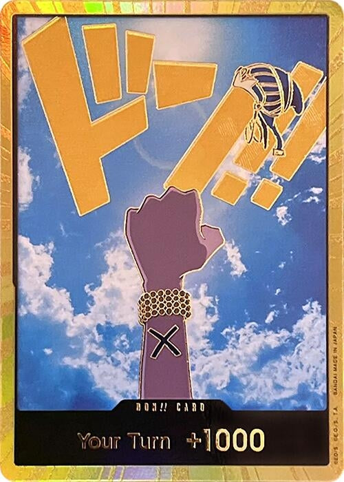 Image for DON!! Card (Vivi) (Gold) - One Piece Card Game