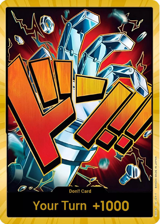 Image for DON!! Card (Eustass "Captain" Kid) (Gold) - One Piece Card Game