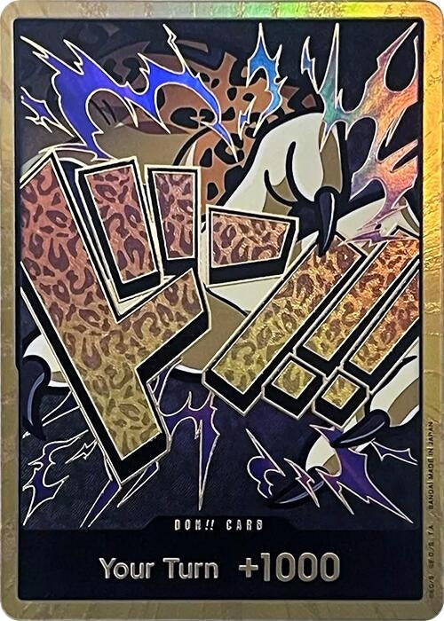 Image for DON!! Card (Rob Lucci) (Gold) - One Piece Card Game
