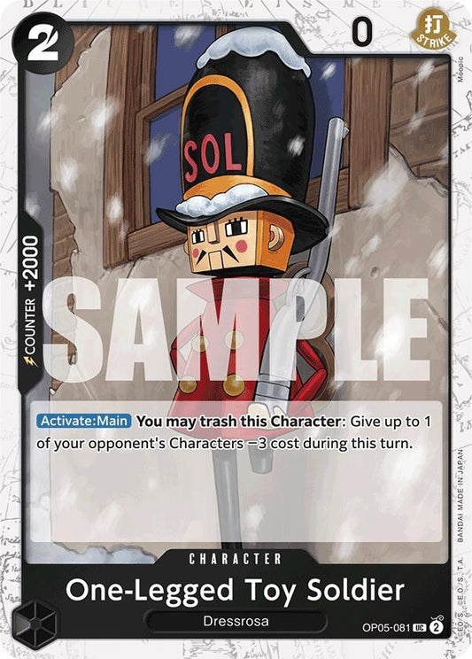 Image for One-Legged Toy Soldier (Jolly Roger Foil) - One Piece Card Game