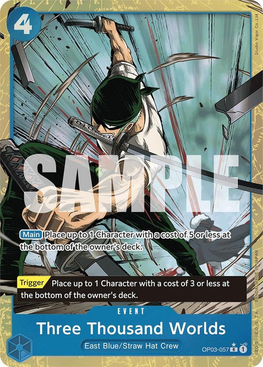 Image for Three Thousand Worlds (Alternate Art) - One Piece Card Game