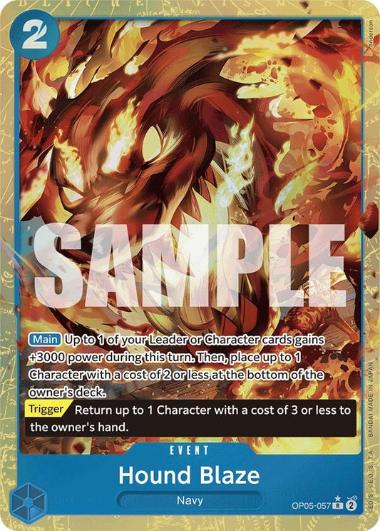 Image for Hound Blaze (Alternate Art) - One Piece Card Game