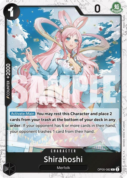 Image for Shirahoshi (OP05-082) (Jolly Roger Foil) - One Piece Card Game