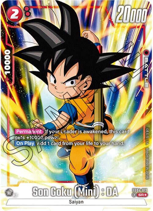 Image for Son Goku (Mini) : DA (Alternate Art) - Dragon Ball Super: Fusion World